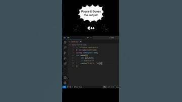 Bitwise operators| #C++#coding#programming#practice#badics#shorts#operator#bitwise