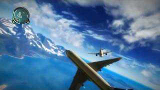 Grapple + 2 big planes (Take off and crash) = Fun in Just cause 2