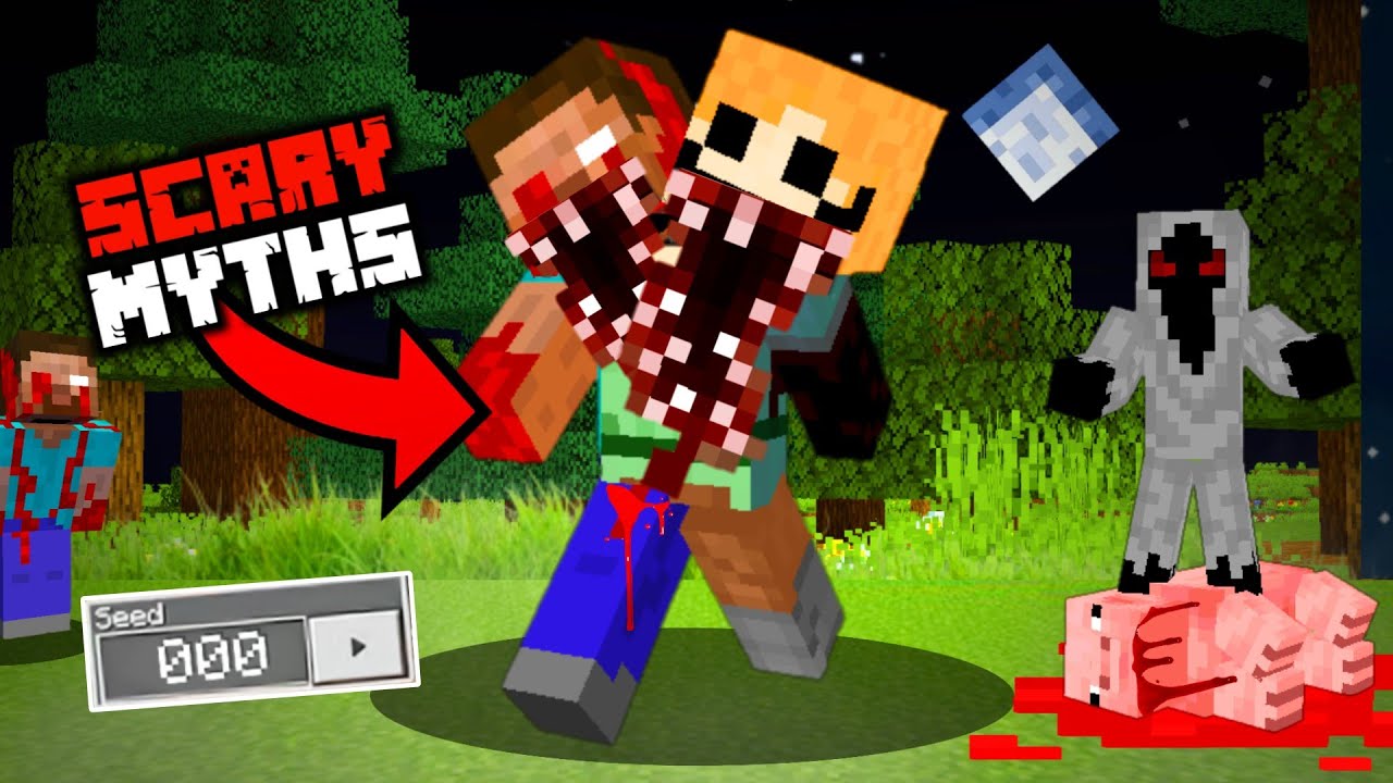 Testing TOP 3 Scary Minecraft Myths To Expose Them!! - YouTube