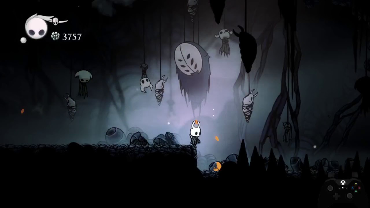 Полная карта глубинного гнезда hollow knight