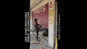 push-pull manual rolling shutter repair |side locks|Torsion shutter springs|#hyderabad#shutterrepair