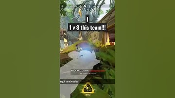 How I use Mirage to 1v3 in apex |Apex legends #Shorts #apexlegends