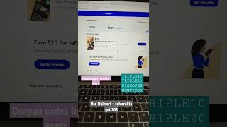 Walmart new user promo codes | #youtubeshorts