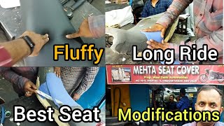 SEAT MODIFICATION IN JUST 250/- ONLY || BEST SEAT COVER IN DELHI || TVS SPORTS SEAT MODIFICATION screenshot 4