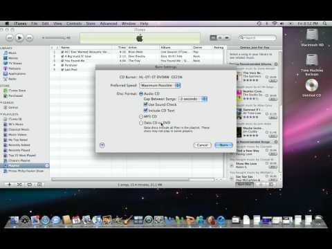 How to Burn Songs to a CD Using iTunes