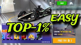 Asphalt 8, Formula E Cup The Dragon's Den Top-1% #asphalt8