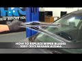 How to Replace Wiper Blades 2007-2012 Nissan Altima