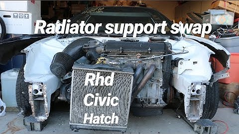 Radiator Support RHD eg