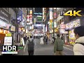 Tokyo Night Walk - Shinjuku Kabukicho [4K HDR]