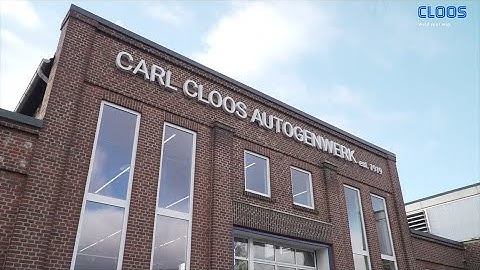 CLOOS - video tour through the production in Haiger