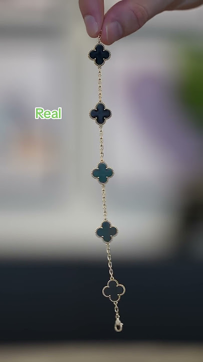 $15 vs $5000 Van Cleef Bracelet! #luxury #fashion #vancleefandarpels #alhambra