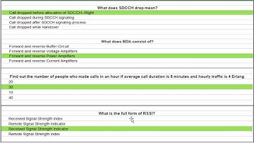 LTE 4G Interview Questions And Answers Multiple Choice