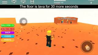 Roblox Codes The Floor Is Lava