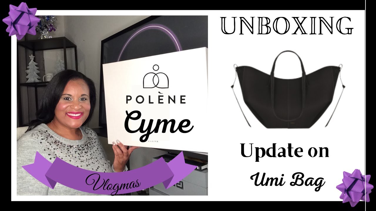 NEW DESIGNER HANDBAG  Unboxing & First Impressions: Polene Cyme Tisse 