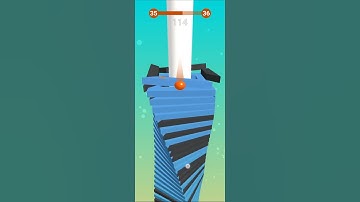 Stack Ball level 35 Most Satisfying Gameplay Short Video #4maxgaming #gaming #shorts
