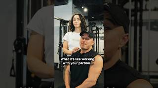 Working with your partner #love #together #her #items #crime #health #gym #spouse #foryou #forever