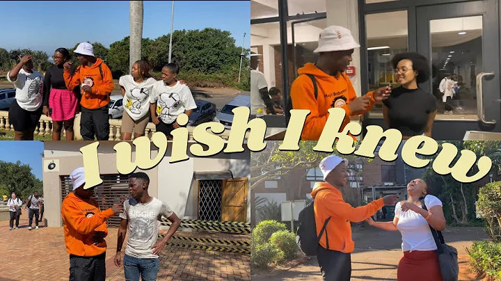 THINGS I WISH I KNEW BEFORE COMING TO UNIVERSITY |UKZN EDITION