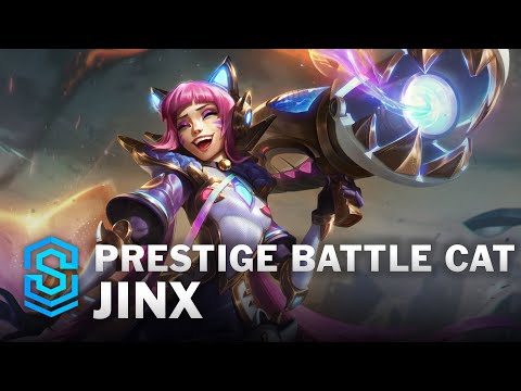 Prestige Battle Cat Jinx Skin Spotlight - League of Legends