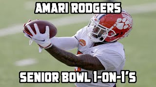 Amari Rodgers: Senior Bowl 1-on-1's