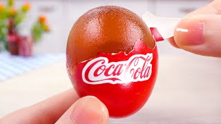 yummy miniature coca cola jelly decorating best of miniature coca cola recipe idea tiny cakes