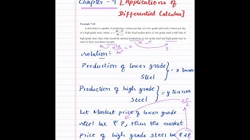 12th MATHS/ EXAMPLE 7.64, 7.65 & EXERCISE 7.8 ( 8 )/CHAPTER 7/APPLICATIONS OF D C/ TN SYLLABUS