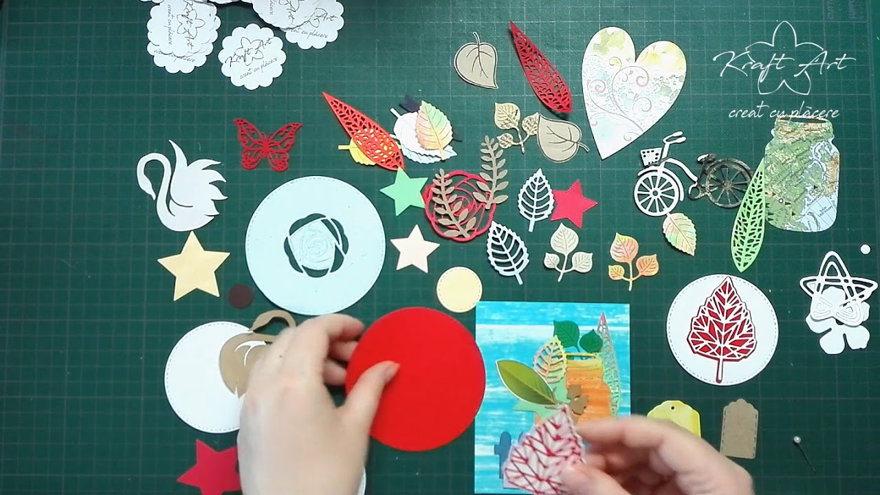 Decupare forme Sizzix Pro -  Kraft Art -  Sizzix Pro Die cutting