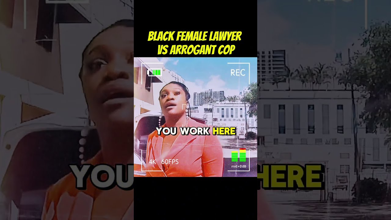Black Female Lawyer Vs Arrogant Cop 1