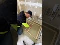 How to do a perfect shower floor tile job. #shorts #youtubeshorts #diy