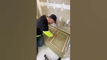 How to do a perfect shower floor tile job. #shorts #youtubeshorts #diy