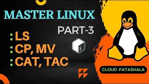 Become a Linux Pro: Part-3 | Master the Linux Command Line | Unlocking: ls, cat, tac, cp, mv