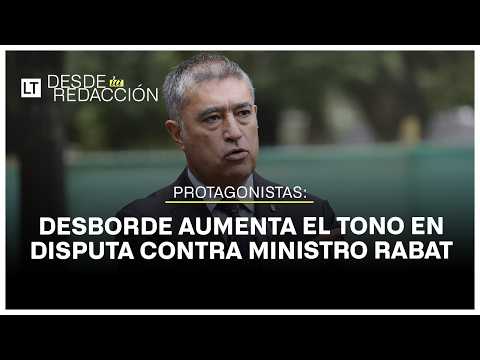 Desbordes escalates the dispute over Santiago 1 prison and lashes out at Minister Rabat
