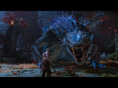 Кратос vs Нидхёгг - Страж ДРЕВА ЖИЗНИ в God of War: Рагнарёк