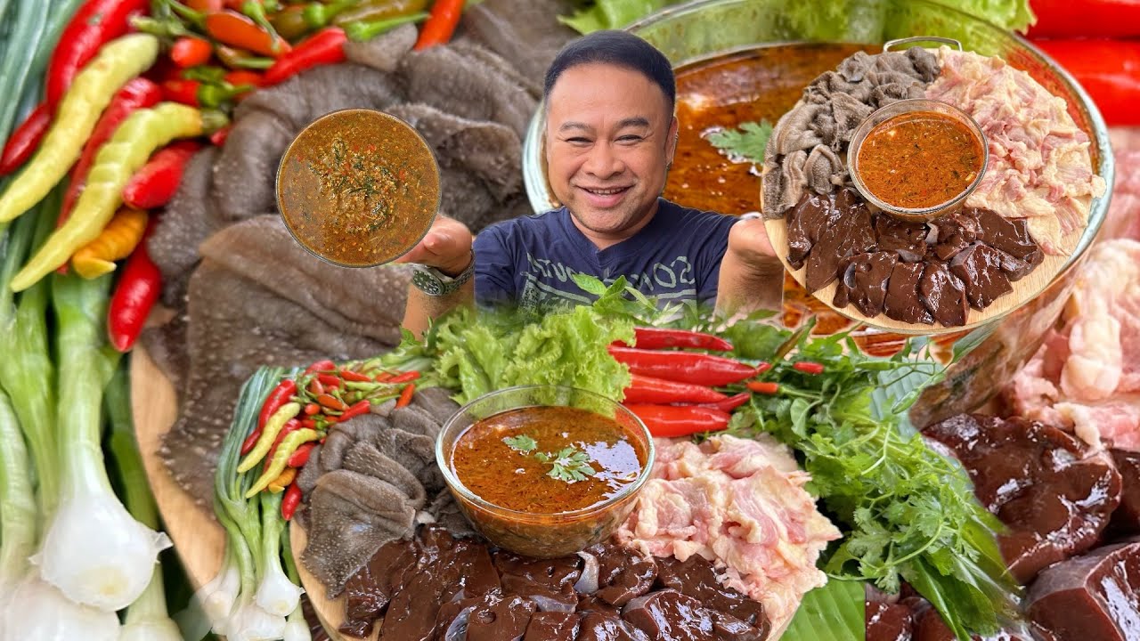 เมนูโปรดมากประจำช่อง“ ตับงัวน้อยหวานๆปะทะสามสิบกีบ เสือร้องไห้ แซ่บถูกใจสุดๆครับ | ครัวชัวร์แน