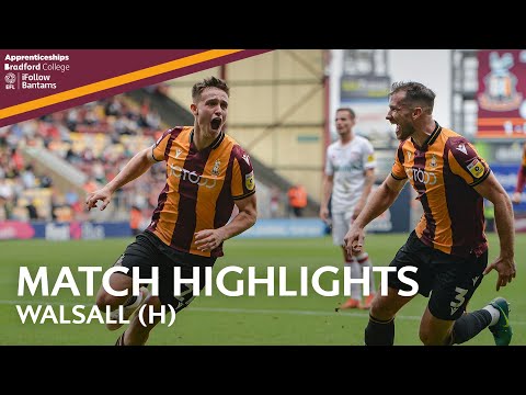 Bradford Walsall Goals And Highlights