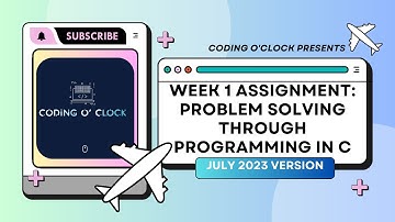 NPTEL Week 1 Assignment: Problem Solving Through Programming In C July 2023