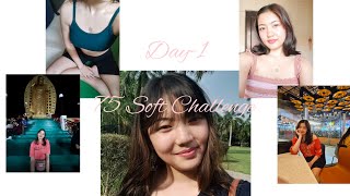 Day-1 of 75 soft challenge ✨ screenshot 1