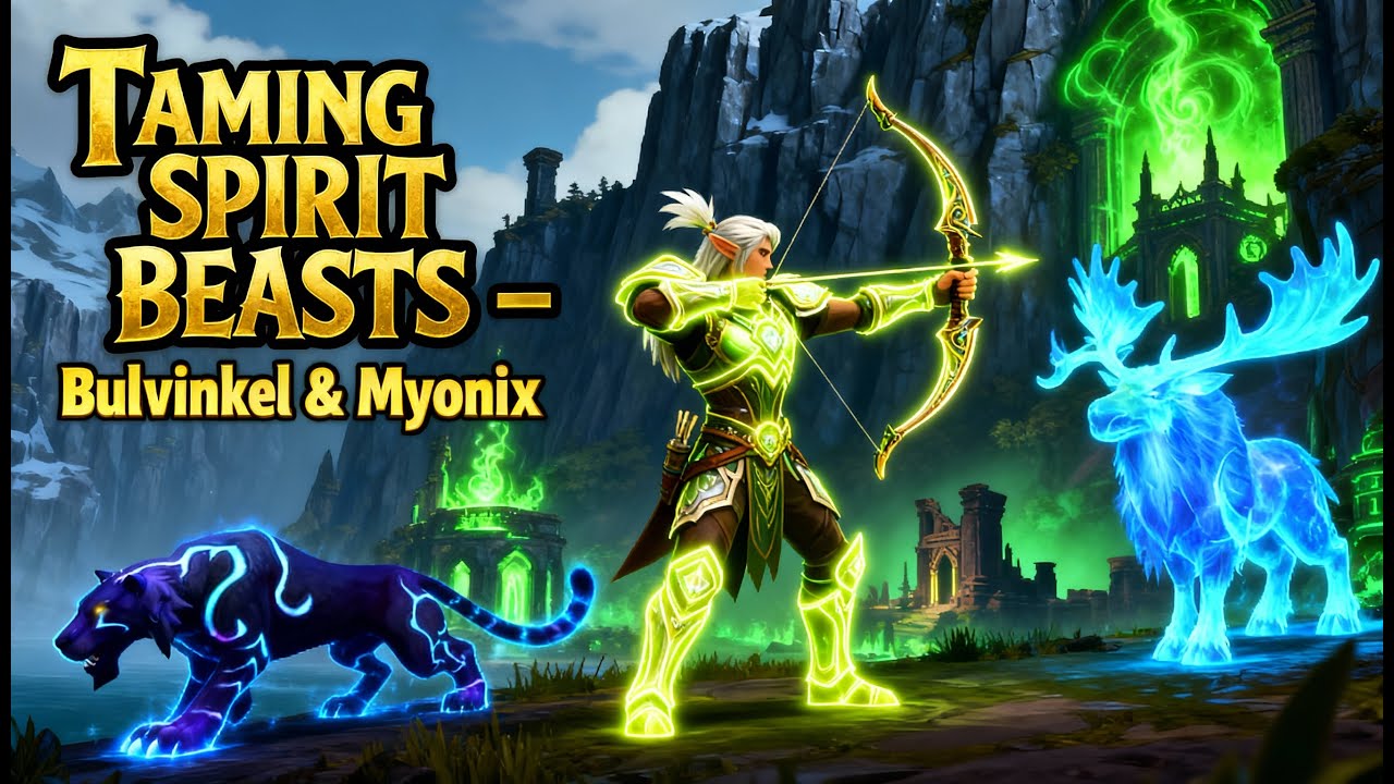 Приручение редких духовных зверей в Legion Remix – руководство охотников Bulvinkel и Myonix!