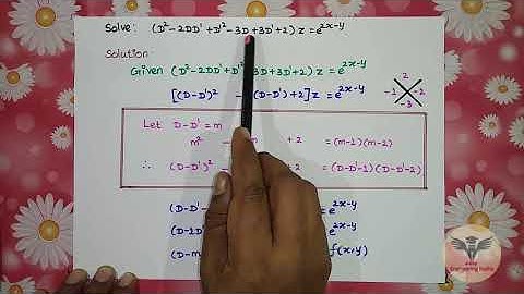 How to pass TPDE / M3 / Non Homogeneous Equation - Part 2