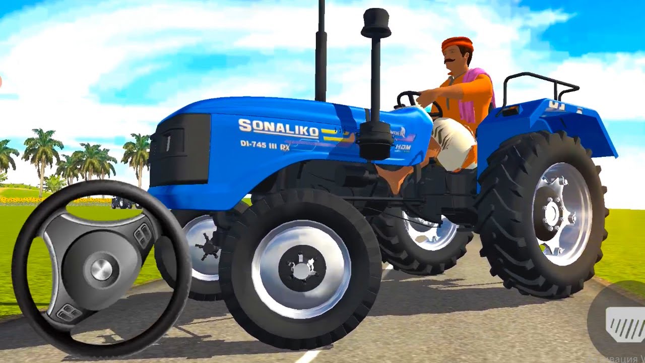 Indian tractor driving 3d Fast Indian tractors driving 11 gameplay