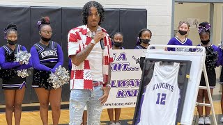 King of the Castle: Ja Morant's jersey retired at Crestwood High