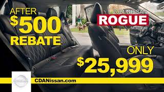 CDA Nissan Rogue SUV 2021 Mar