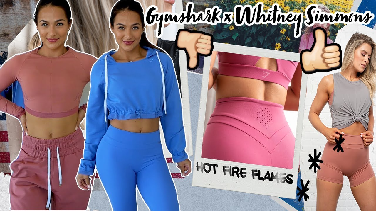 BRUTALLY HONEST TRY-ON & REVIEW😱 GYMSHARK x WHITNEY SIMMONS *OMG