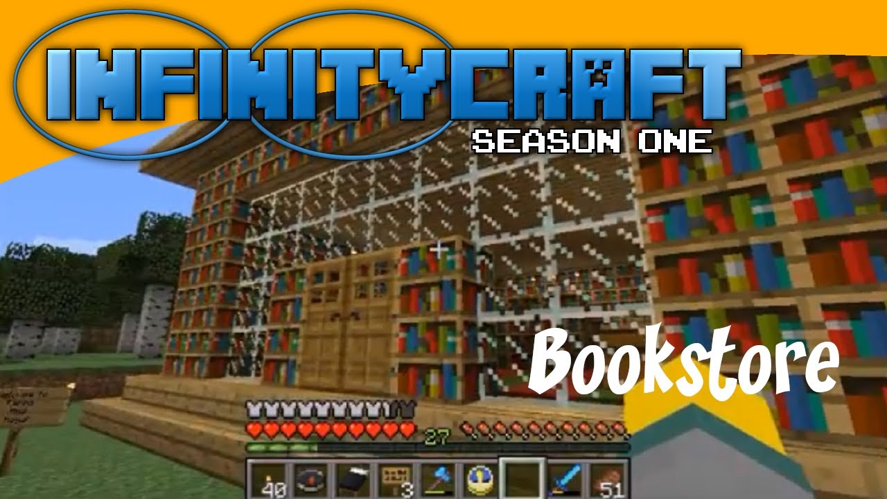 InfinityCraft - Snippets From The Spotted Isle: Bookstore