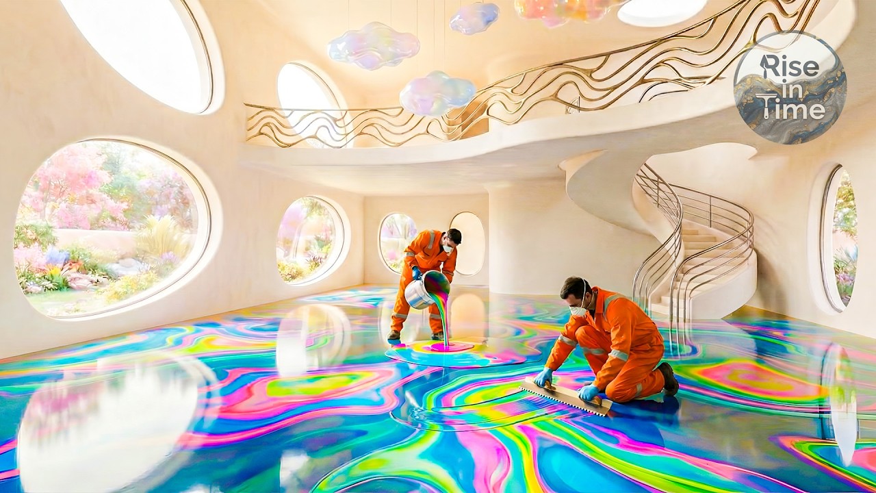 Top 10 Beautiful Epoxy Flooring Luxury Featuring Resin Pours for Statement Interiors