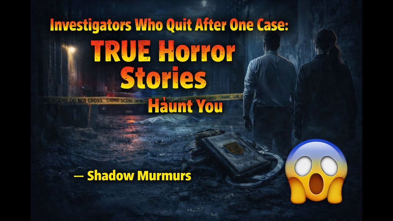 Investigators Who Quit After One Case: TRUE Horror Stories That Will Haunt You – Shadow Murmurs