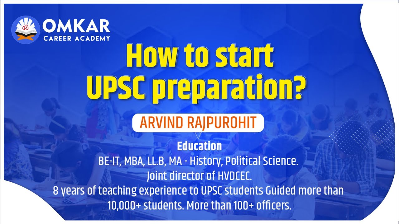 HOW TO START UPSC PREPARATION BY ARVIND RAJPUROHIT SIR #UPSC - YouTube