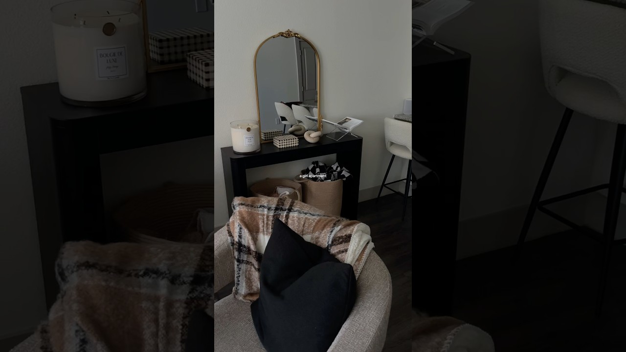 so obsessed with my apartment🤎 