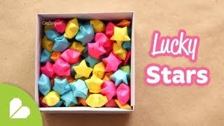 How to make Lucky starts step-by-step ✂️ Easy tutorial | Craftingeek