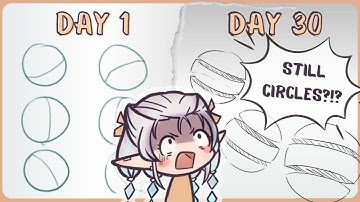 I Tried Learning To Draw In 30 Days... I failed
