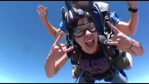 Cindy Rubalcava SKYDIVES!!!